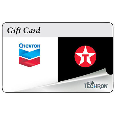 $100 ChevronTexaco Gas Gift Card For Only $90!! - Mail Delivery